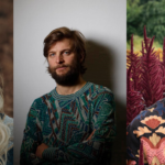 POESISALON: Josefine Klougart og Glenn Christian med Maria Kjær Themsen