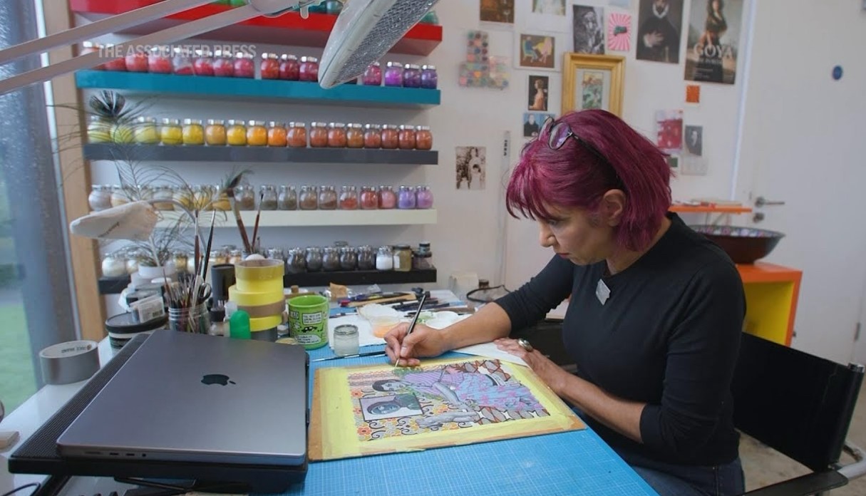 Workshop med residency kunstner Soheila Sokhanvari